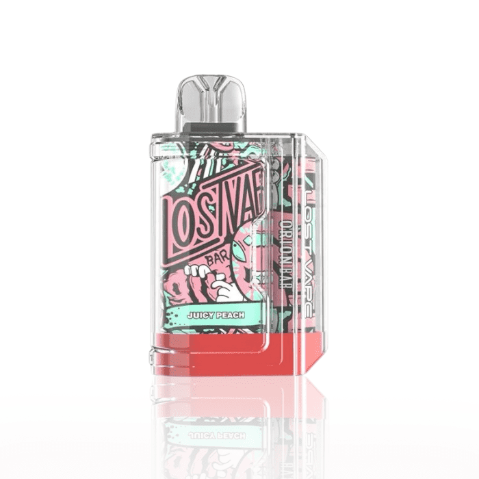 Juicy Peach Lost Vape Orion Bar 7500 - Black Coral